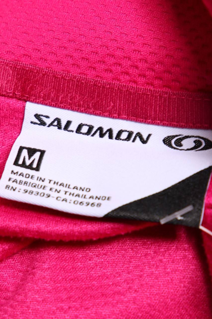 Carou SALOMON Sport Longsleeve-Shirt mit Logo-Stickerei Räumungsverkauf