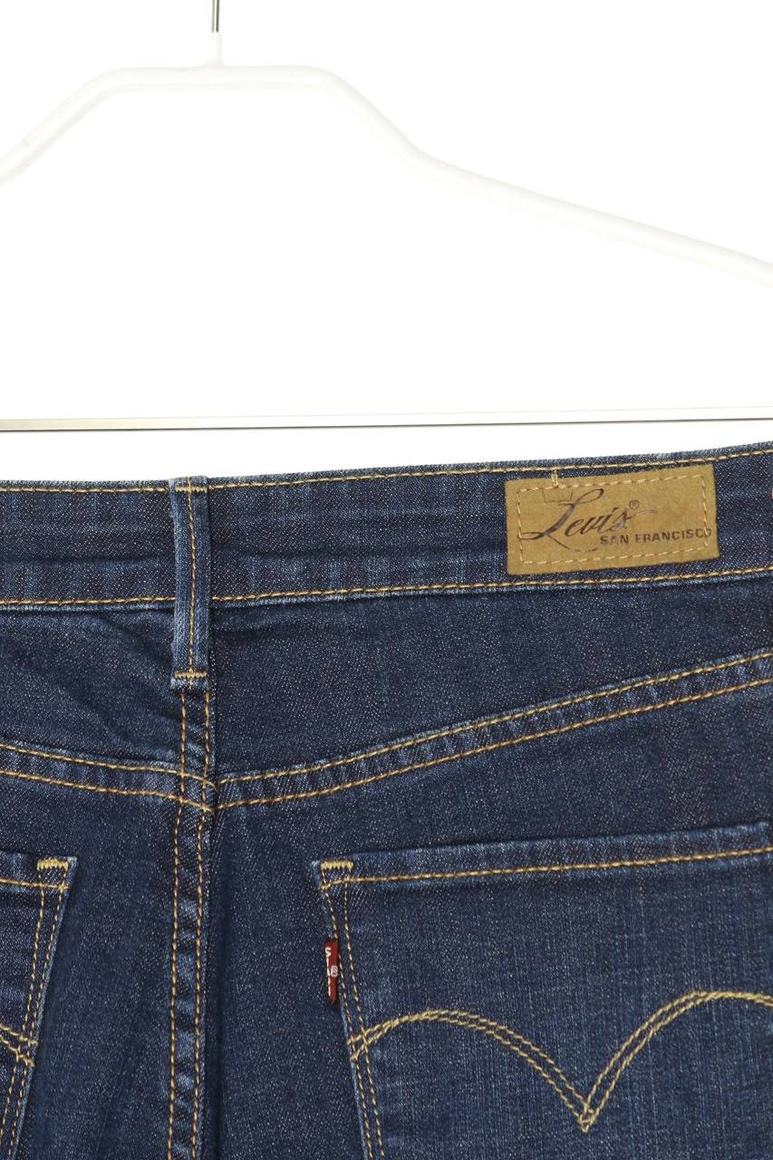 Carou LEVI´S Used Look Straight Cut Jeans mit Logo-Patch Wochenangebot