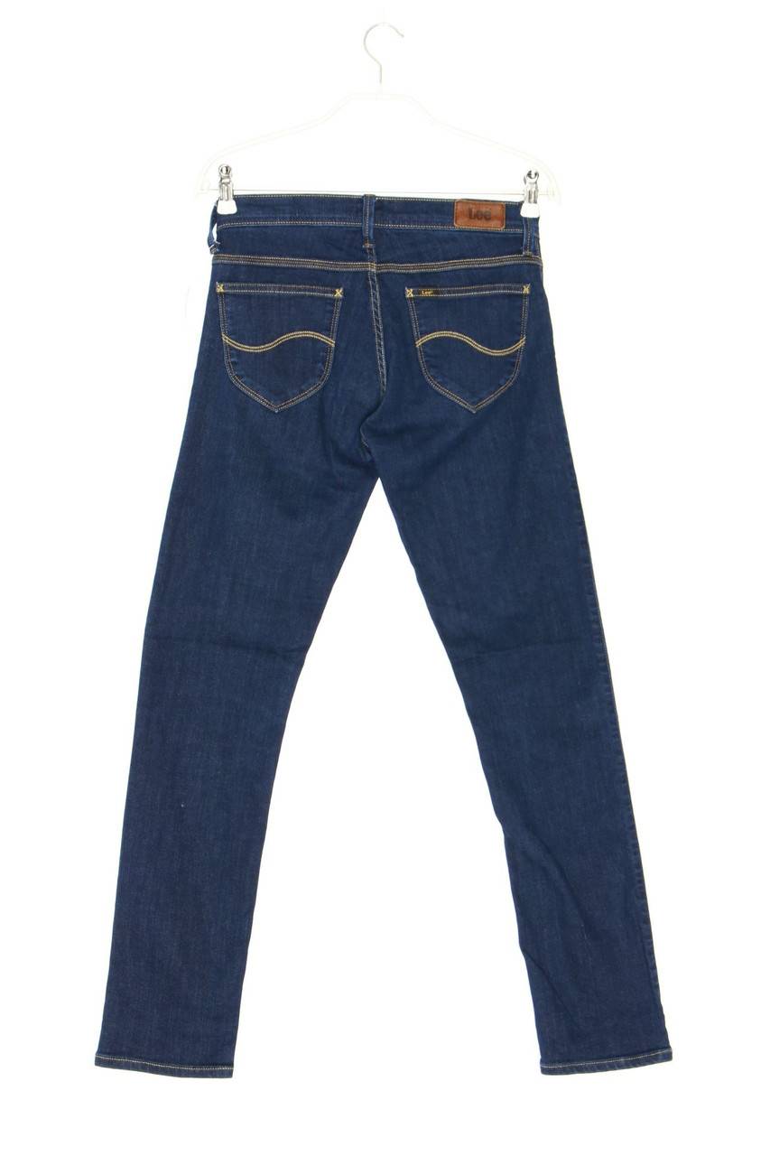 Carou Lee Straight Cut Jeans mit Logo-Patch Begrenzte Freigabe
