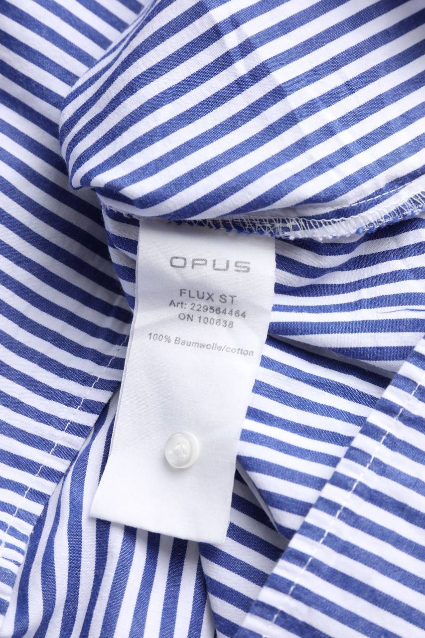 Carou OPUS Streifen-Bluse mit 3/4-Ärmel Sonderangebot der Fabrik