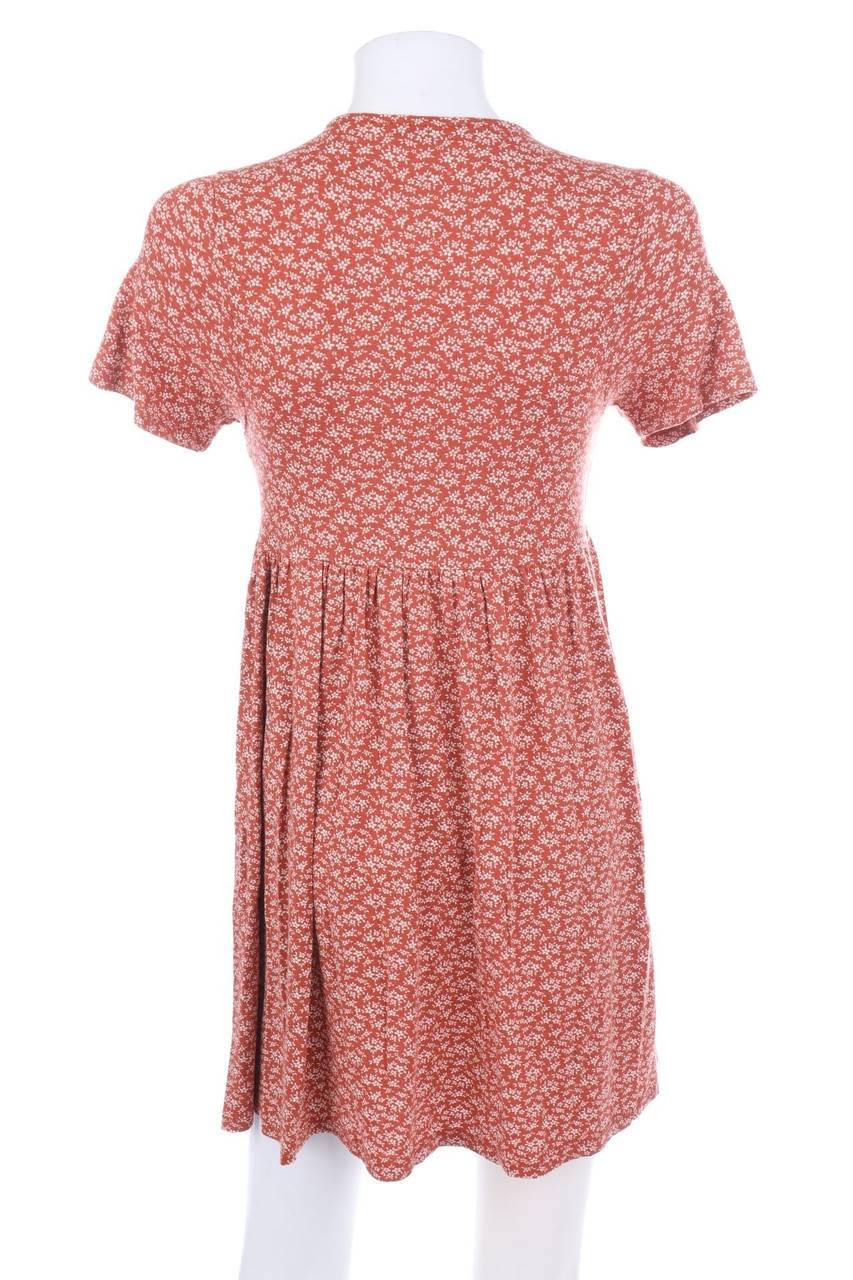 Carou PULL&BEAR Kurzarm-Kleid mit floralem Muster Discount Store für neue Produkte