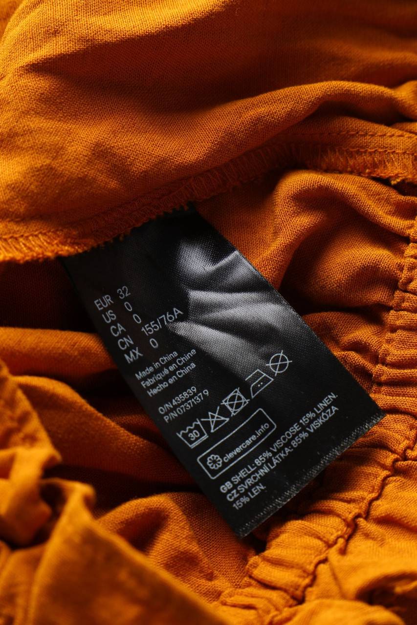 Carou H&M Carmen-Kurzarm-Bluse mit Rüschen zollfrei