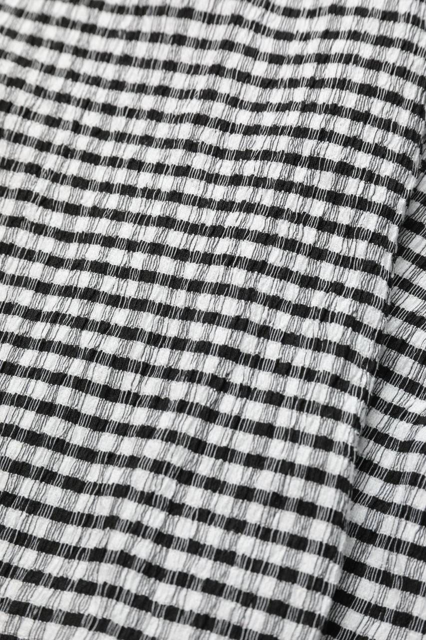 Carou C&A Kurzarm-Bluse mit Karo-Muster im Angebot