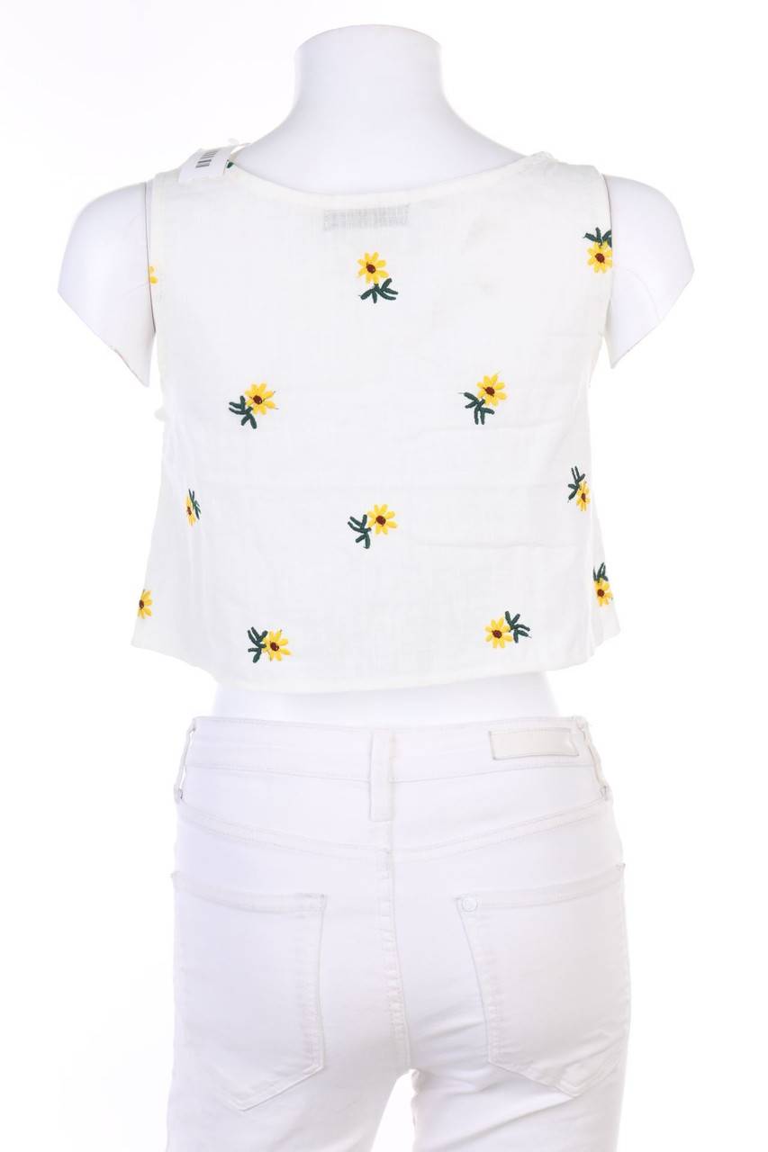 Carou SHEIN Crop-Top mit Stickereien Meist gekauft