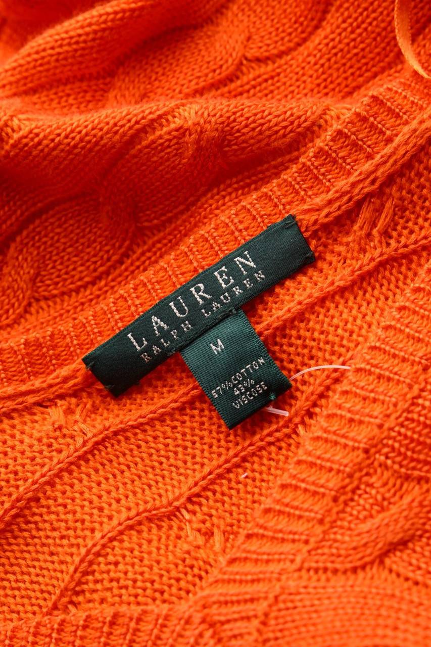 Carou LAUREN RALPH LAUREN Strick-Pullover aus Baumwoll-Mix mit Zopf-Muster Tägliche Deals