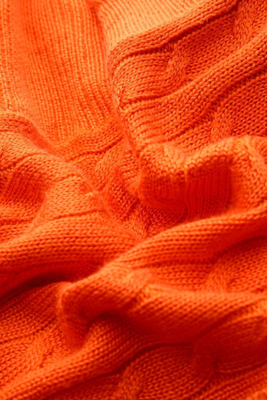 Carou LAUREN RALPH LAUREN Strick-Pullover aus Baumwoll-Mix mit Zopf-Muster Tägliche Deals