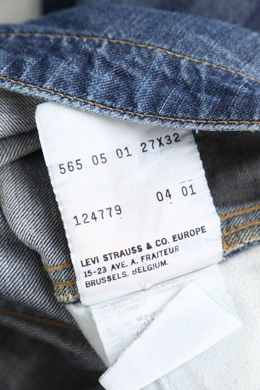 Carou LEVI´S Used Look Straight Cut Jeans Tiefpreis