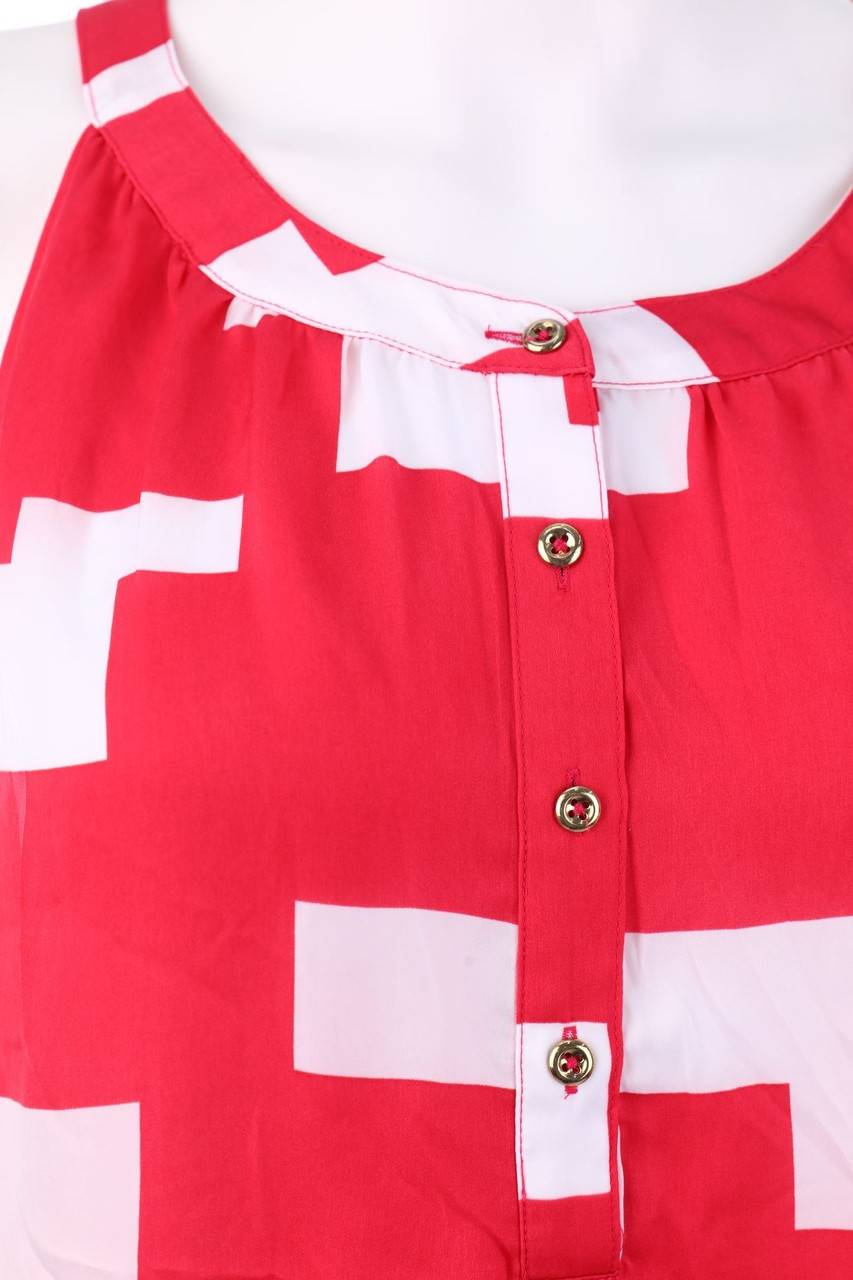 Carou BANANA REPUBLIC Blusentop mit Geo-Print Bis zu 65% Rabatt