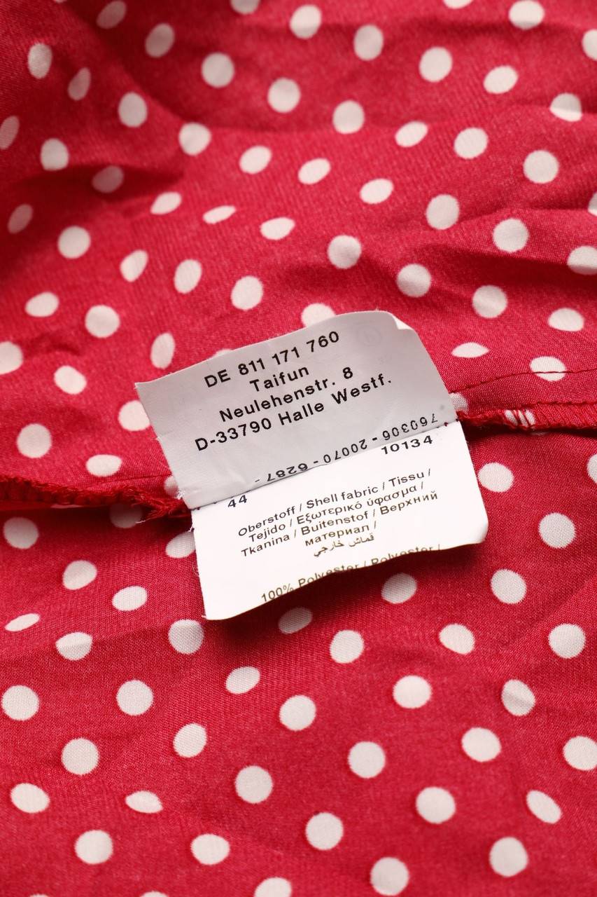 Carou TAIFUN Kurzarm-Bluse mit Polka Dots Nur für heute