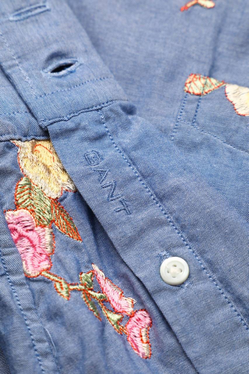 Carou GANT Hemd-Bluse mit Stickereien Discount Store für neue Produkte