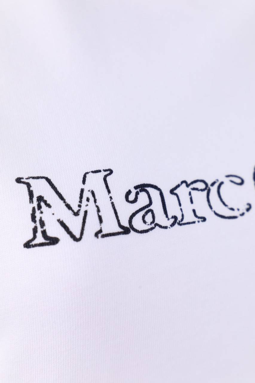Carou Marc O´Polo Kurzarm-Shirt mit Logo-Print 50% Rabatt mit kostenlosem Versand