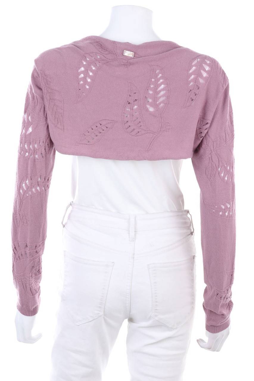 Carou TRU TRUSSARDI Bolero mit Lochstrick-Details Im Verkauf