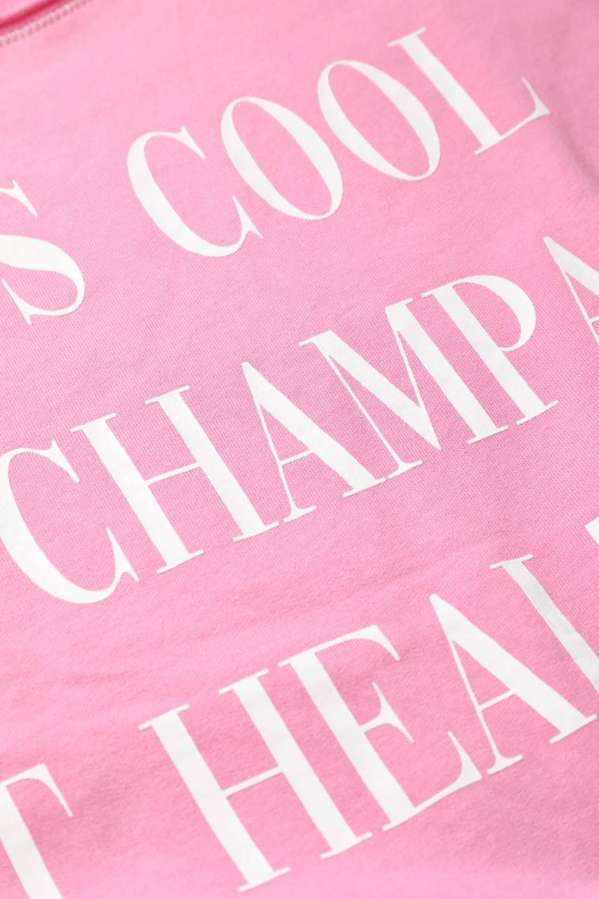 Carou monari Kurzarm-Shirt mit Statement-Print zollfrei