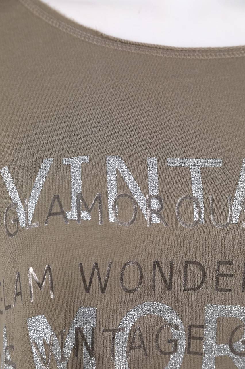Carou monari Sweatshirt mit Print 2025
