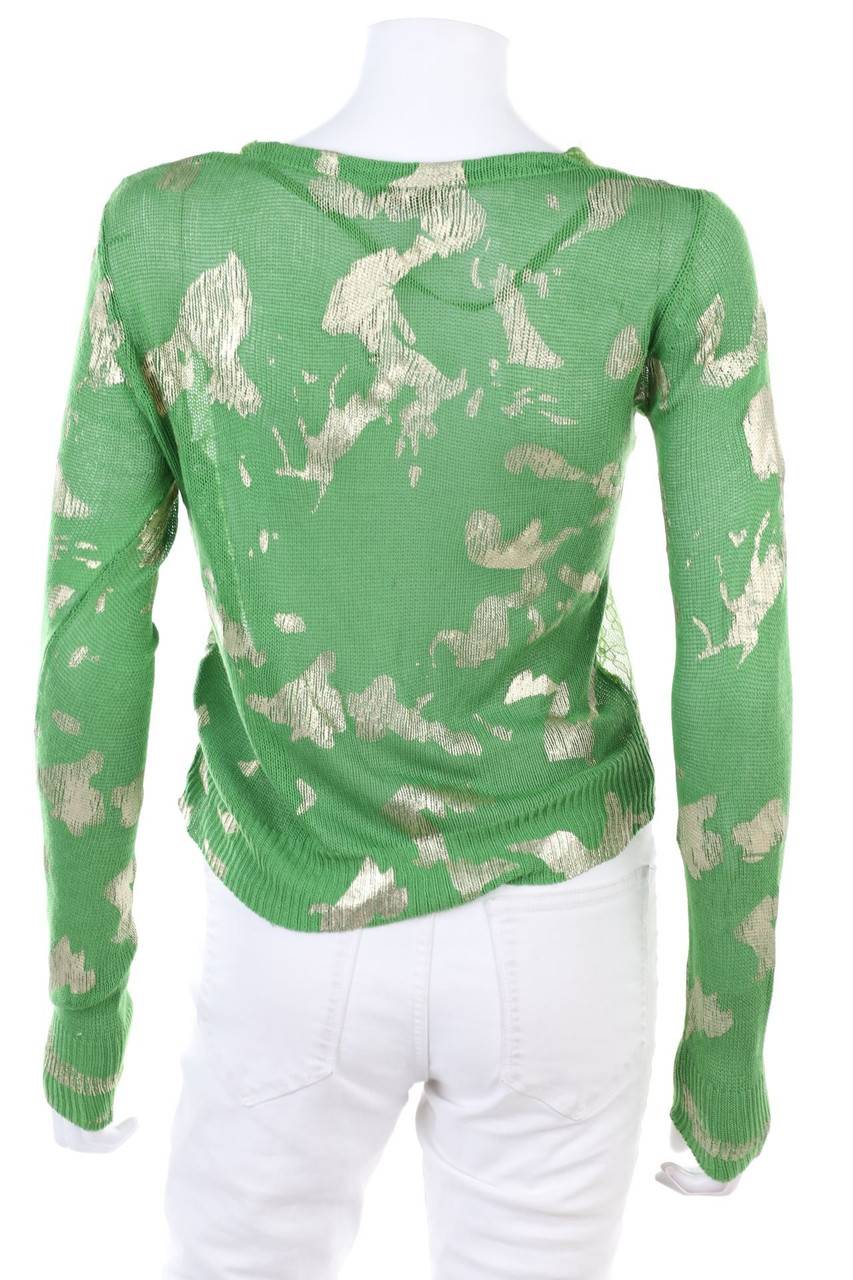 Carou FRACOMINA Spitzen-Cardigan mit Metallic-Effekt Online
