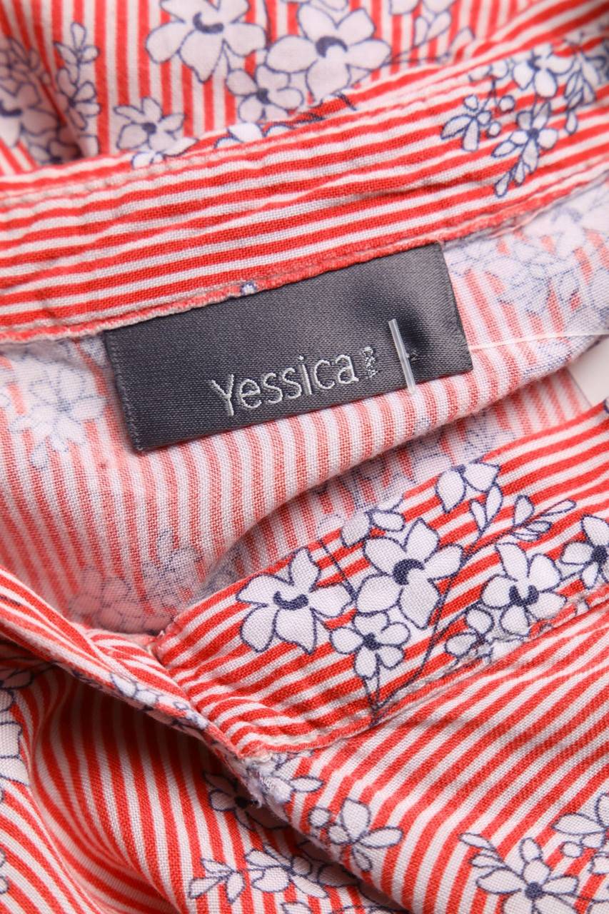 Carou Yessica by C&A Streifen-Bluse mit Blumen-Print Fabrikverkauf