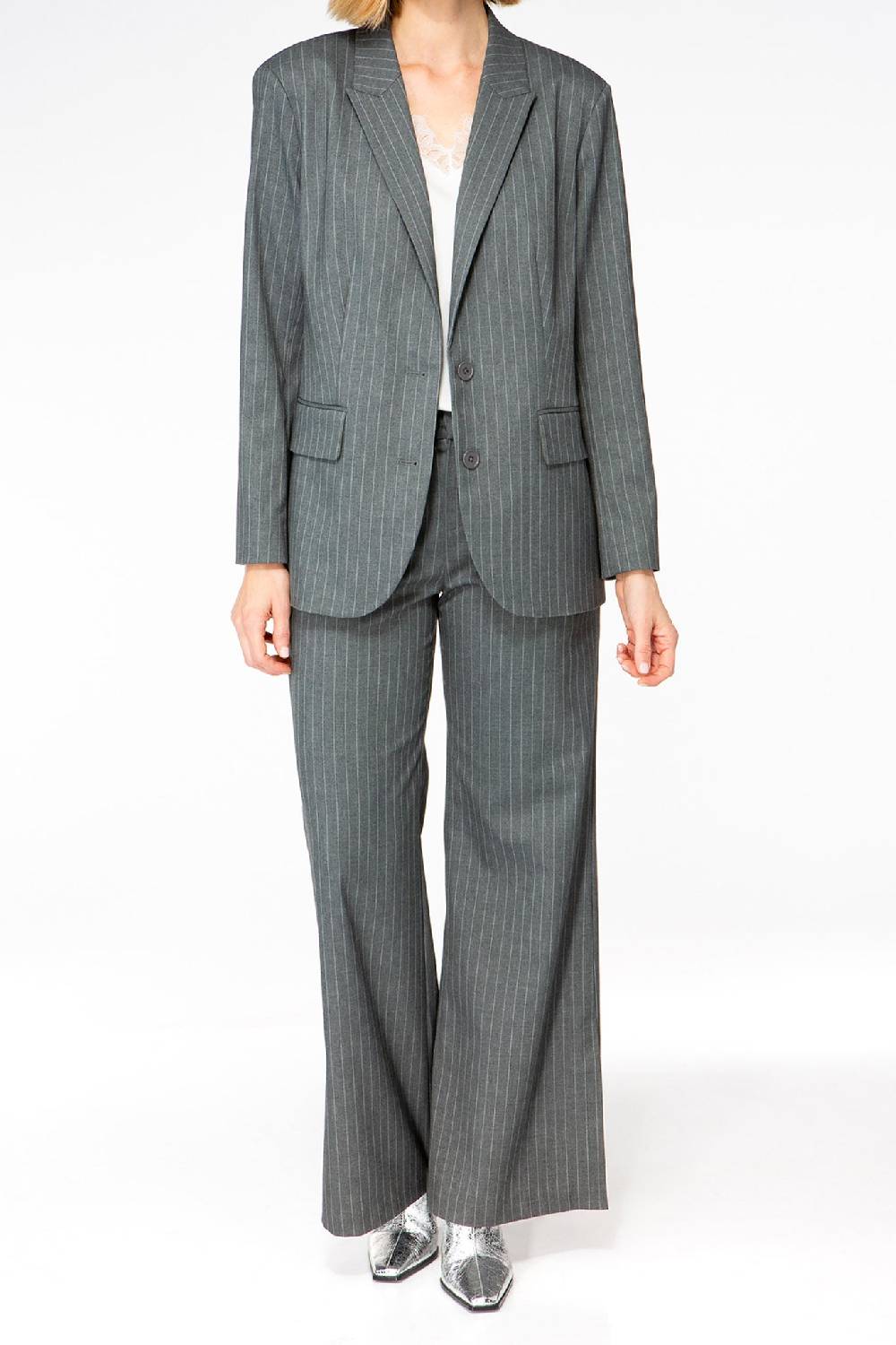 IVI GmbH PINSTRIPE Klassischer Blazer graphit Outlet