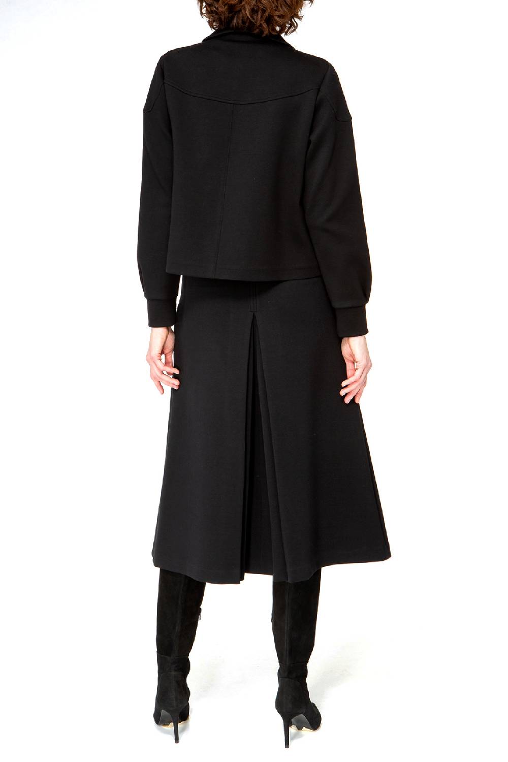 IVI GmbH SOLID JERSEY Kurze Jacke im Boxy Fit schwarz Angebote