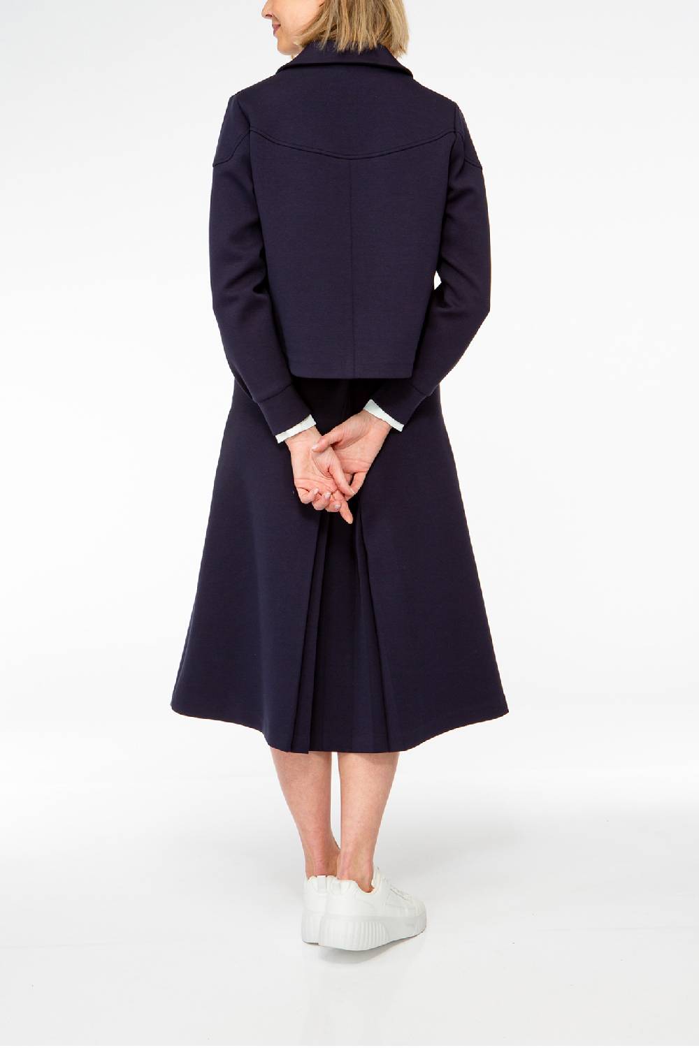 IVI GmbH SOLID JERSEY Kurze Jacke im Boxy Fit navy Hotsell