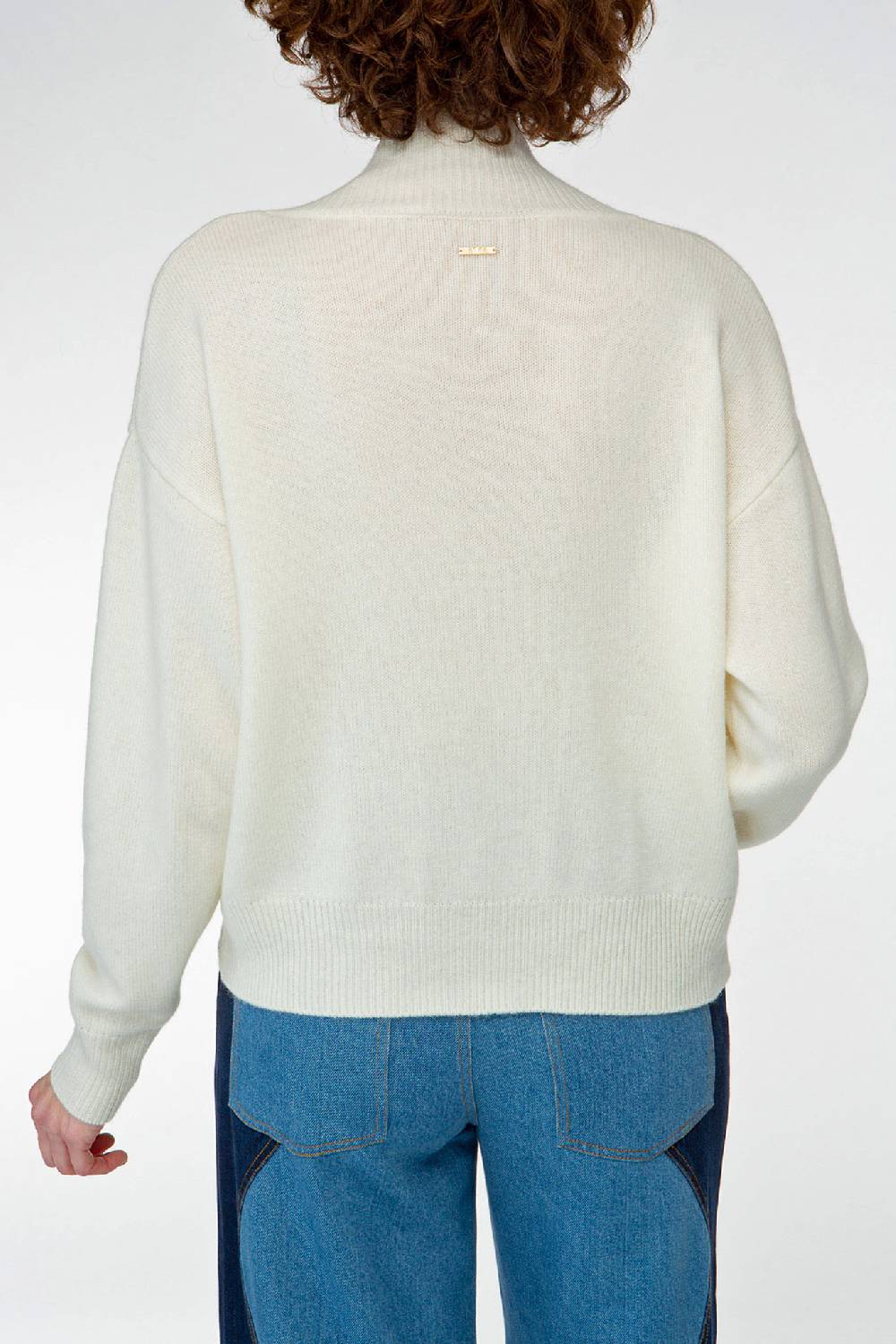 IVI GmbH SOLID KNIT Cardigan mit aufgesetzten Taschen weiß 50% Rabatt für begrenzte Zeit