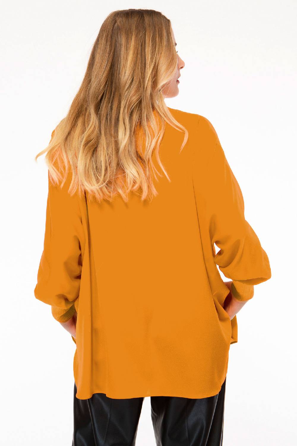 IVI GmbH SOLID SILK Tunika safran Kostenloser Versand