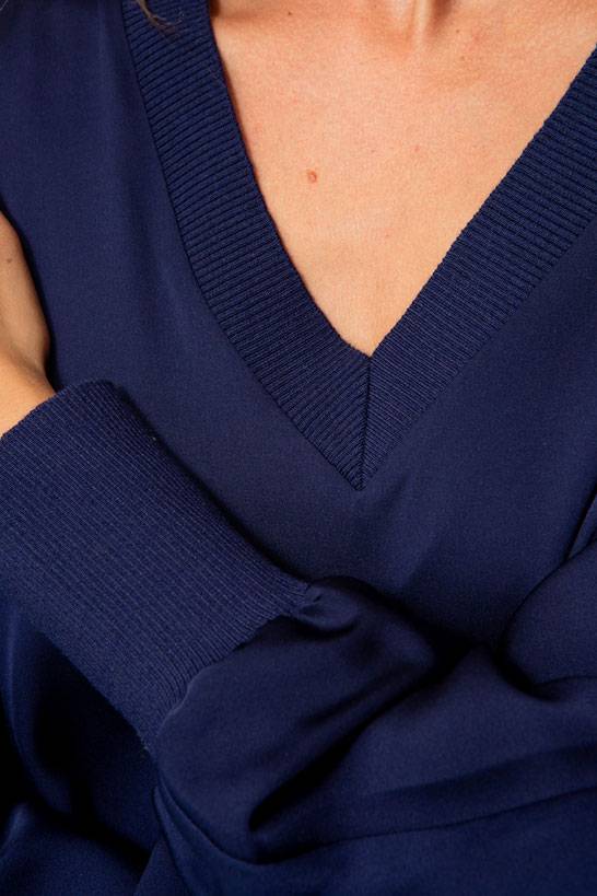 IVI GmbH SOLID SILK Tunika navy Limitierter Zeitrabatt
