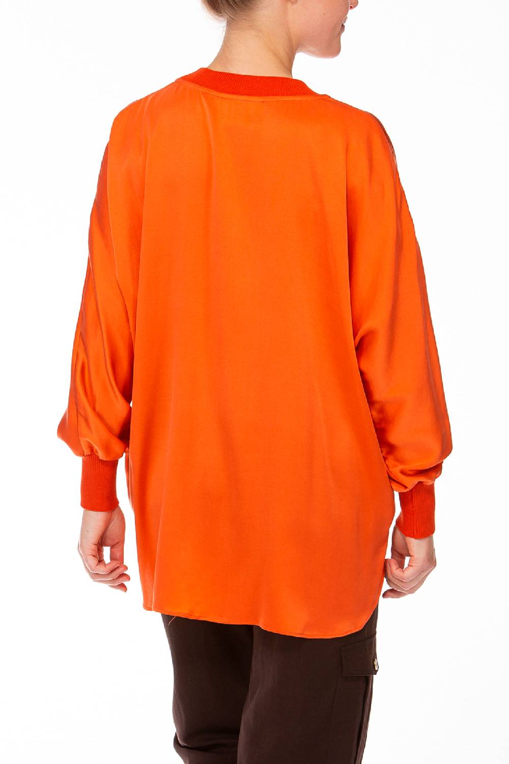 IVI GmbH SOLID SILK Tunika weiß Fabrik Onlineshop