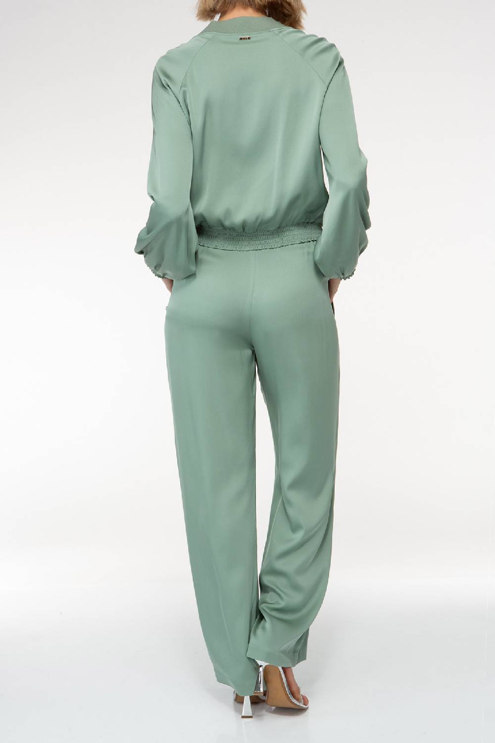IVI GmbH SOLID SILK Seidenblouson salbei Rabatte dieses Monats