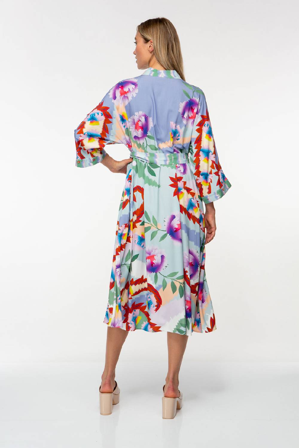 IVI GmbH PIXEL PAISLEY Kaftankleid lavendel Online Shopping