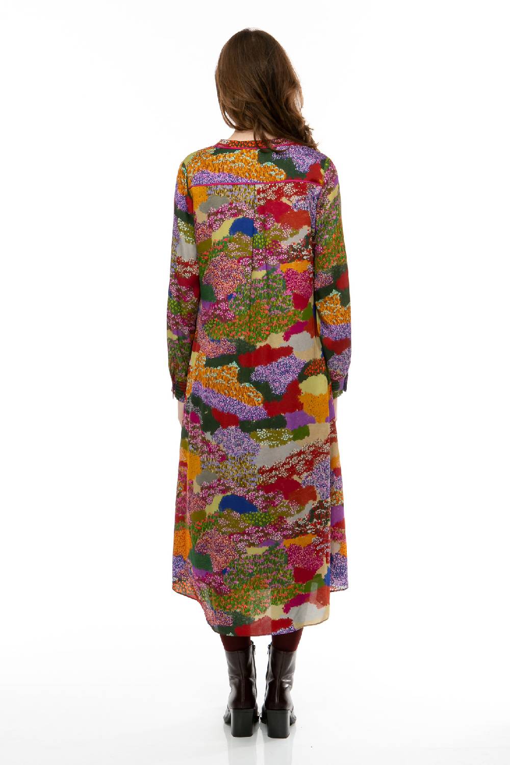 IVI GmbH FLOWER FIELDS Seidenkleid multicolor Neuheiten