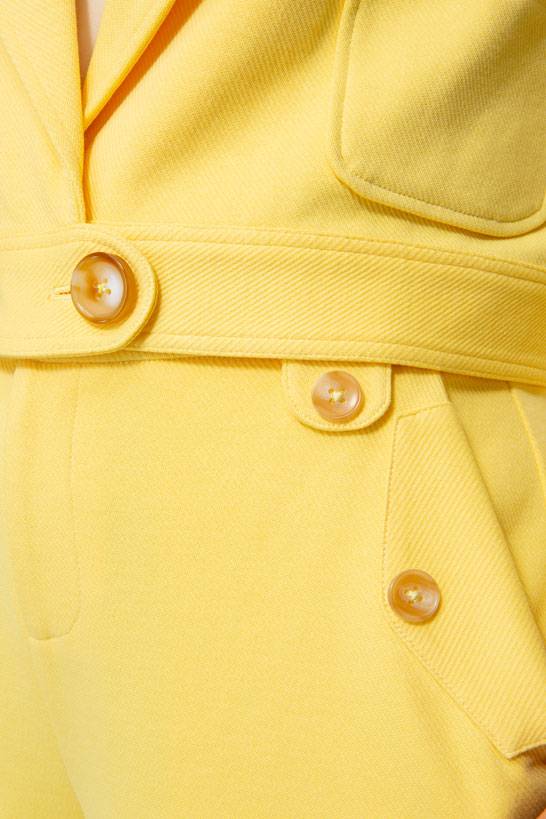 IVI GmbH SOLID JERSEY Verkürzter Blazer pastel sun Vierteljährliche Förderung