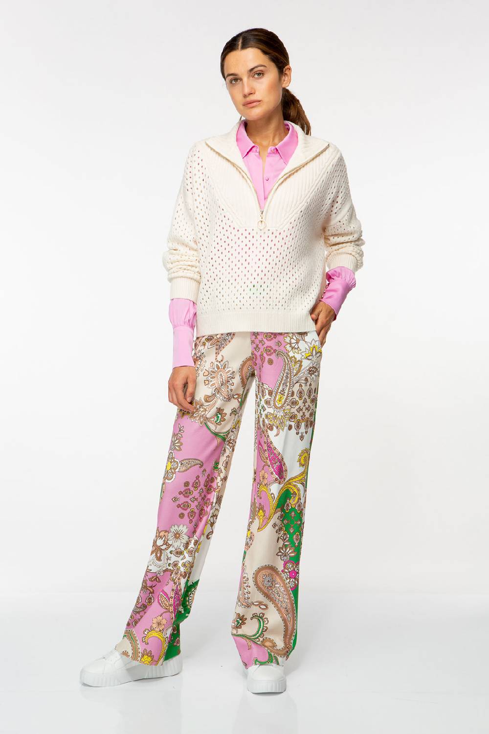 IVI GmbH PAISLEY Jersey Hose multicolor Black Friday
