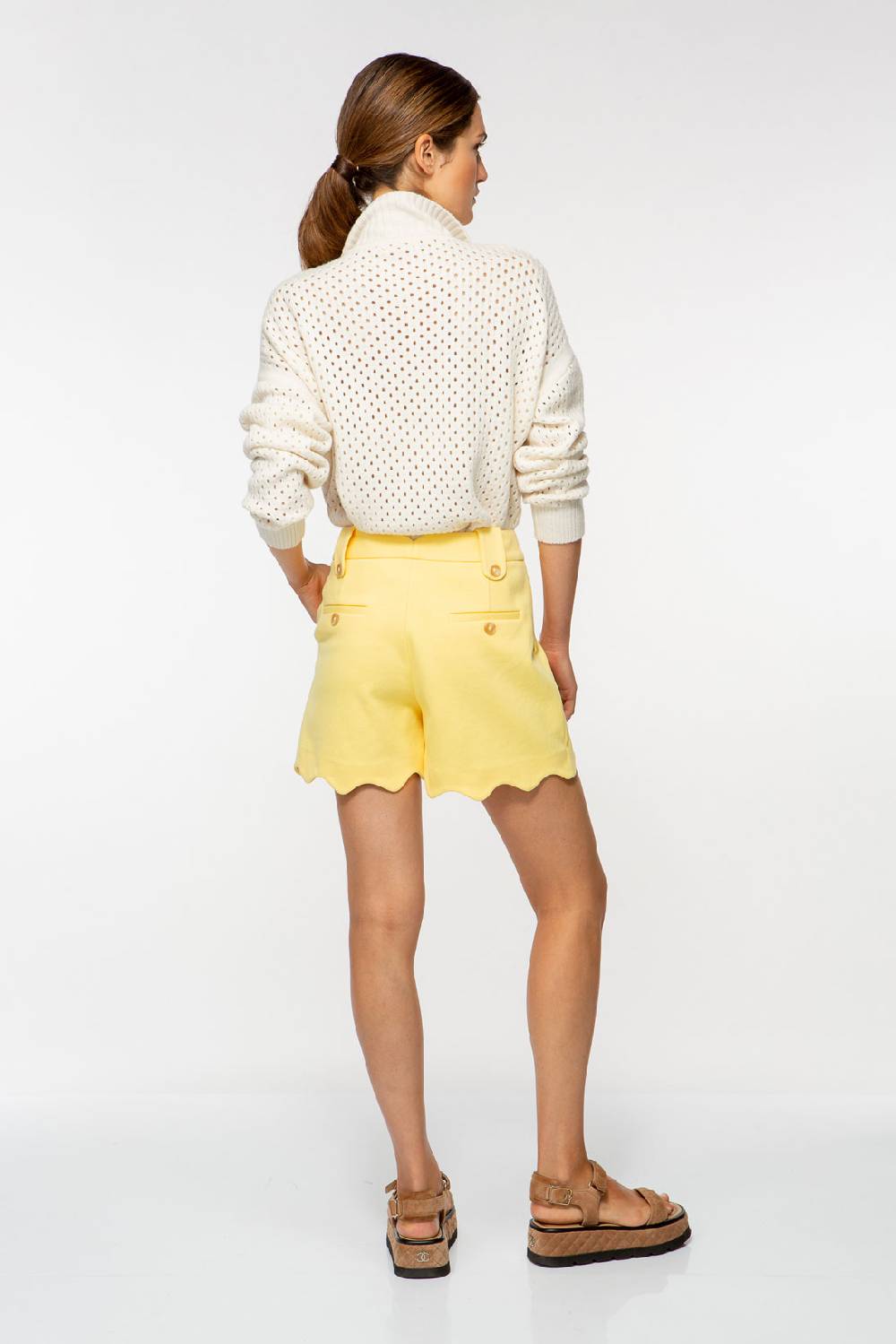 IVI GmbH SOLID JERSEY Shorts pastel sun Weihnachtsangebot