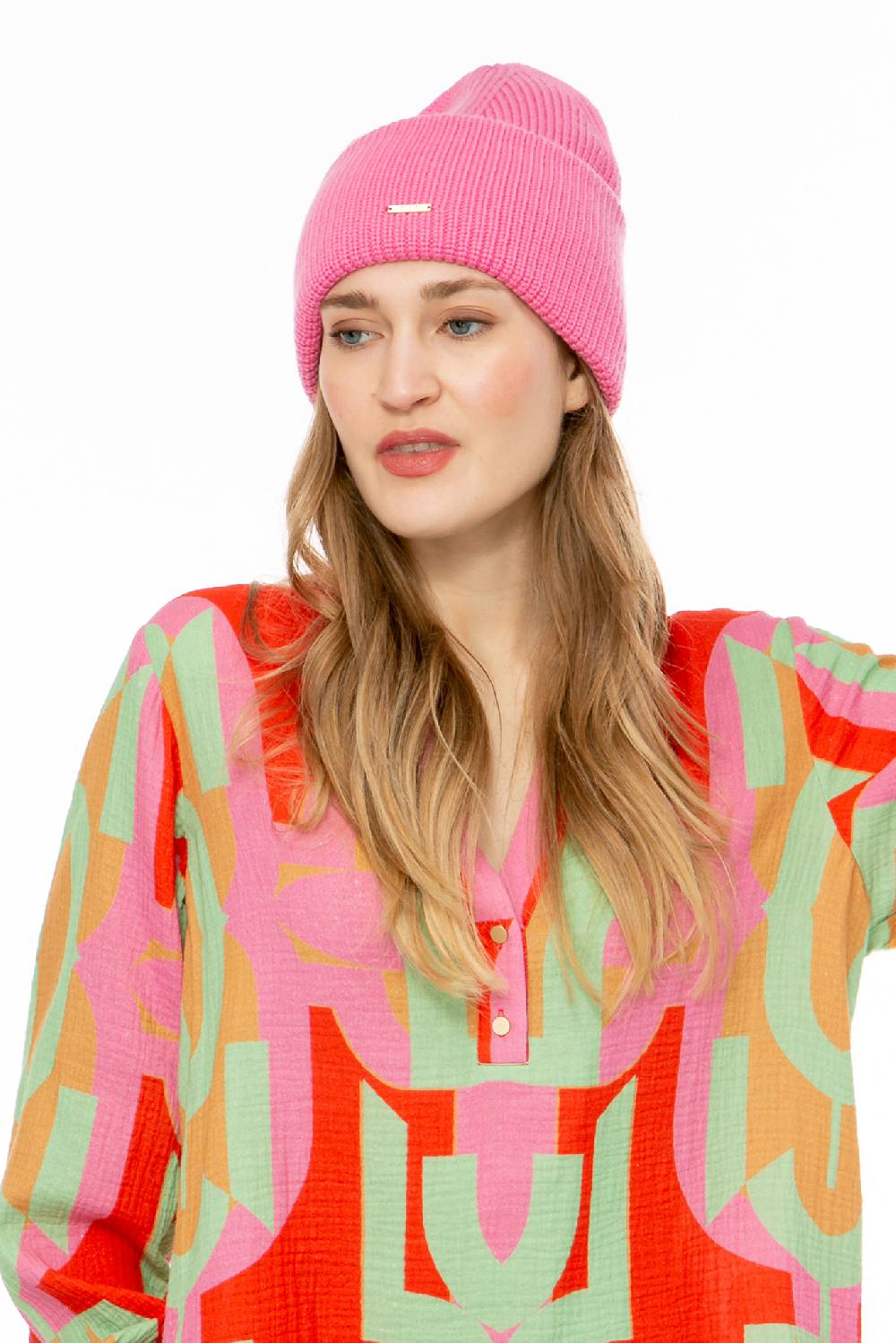 IVI GmbH SOLID KNIT Beanie pink Exklusive Angebote
