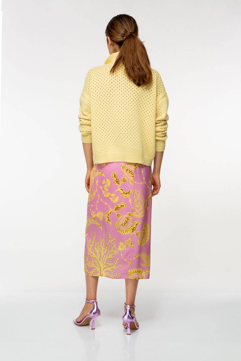 IVI GmbH SOLID KNIT Troyer Pullover pastel sun Neueste Stile