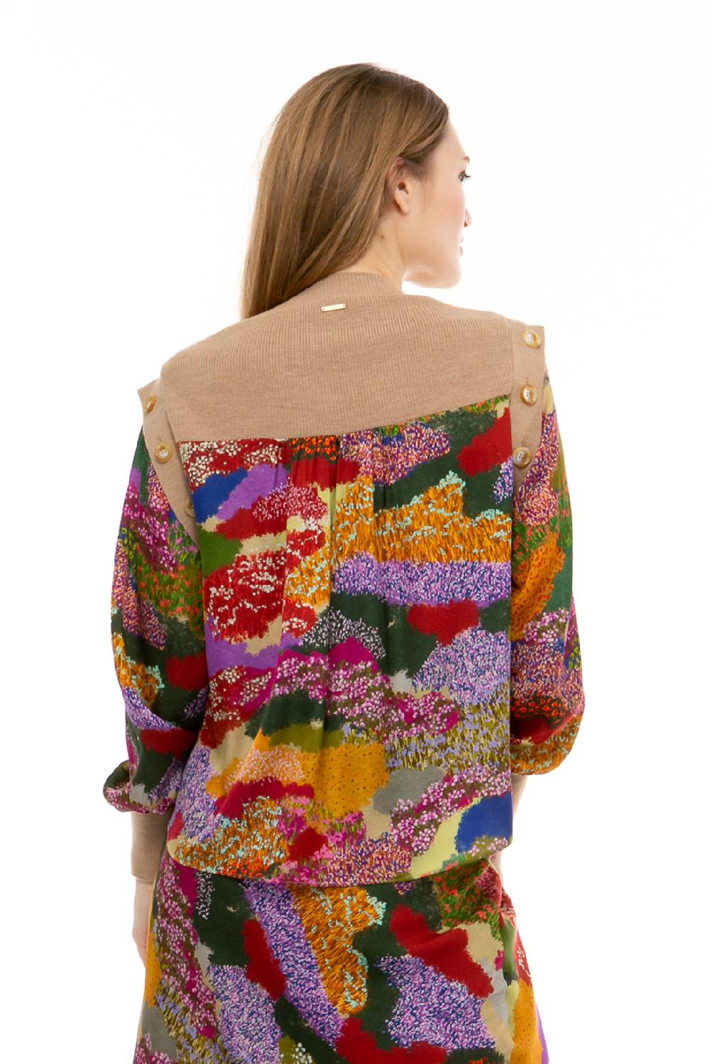IVI GmbH FLOWER FIELDS Pullunder mit integrierter Bluse multicolor Nur für heute