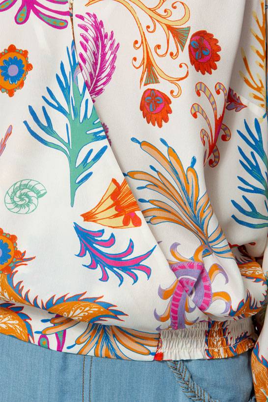 IVI GmbH SEASTAR Wickelbluse multicolor Bis zu 55% Rabatt