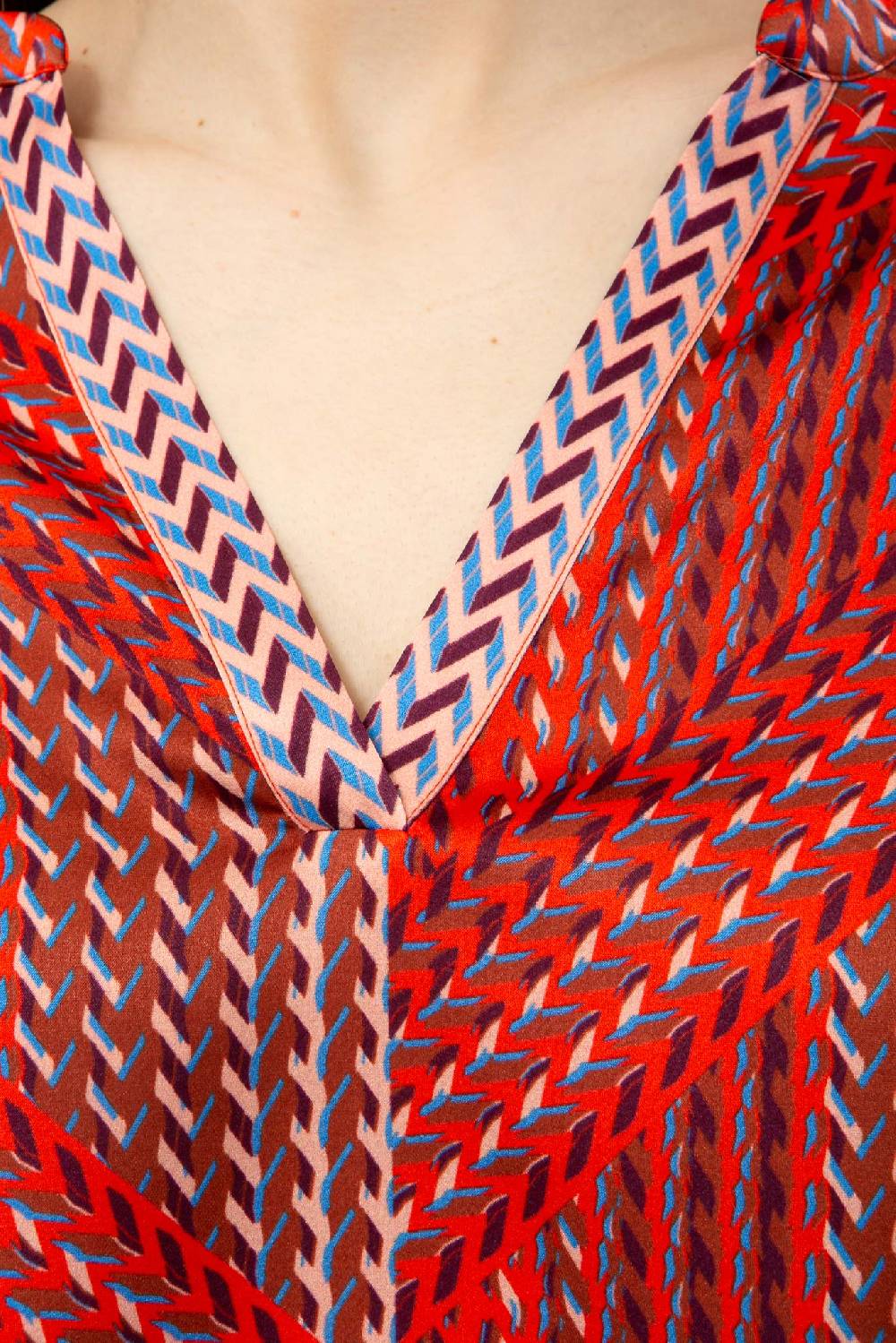 IVI GmbH STRIPES Tunika rot Auslauf