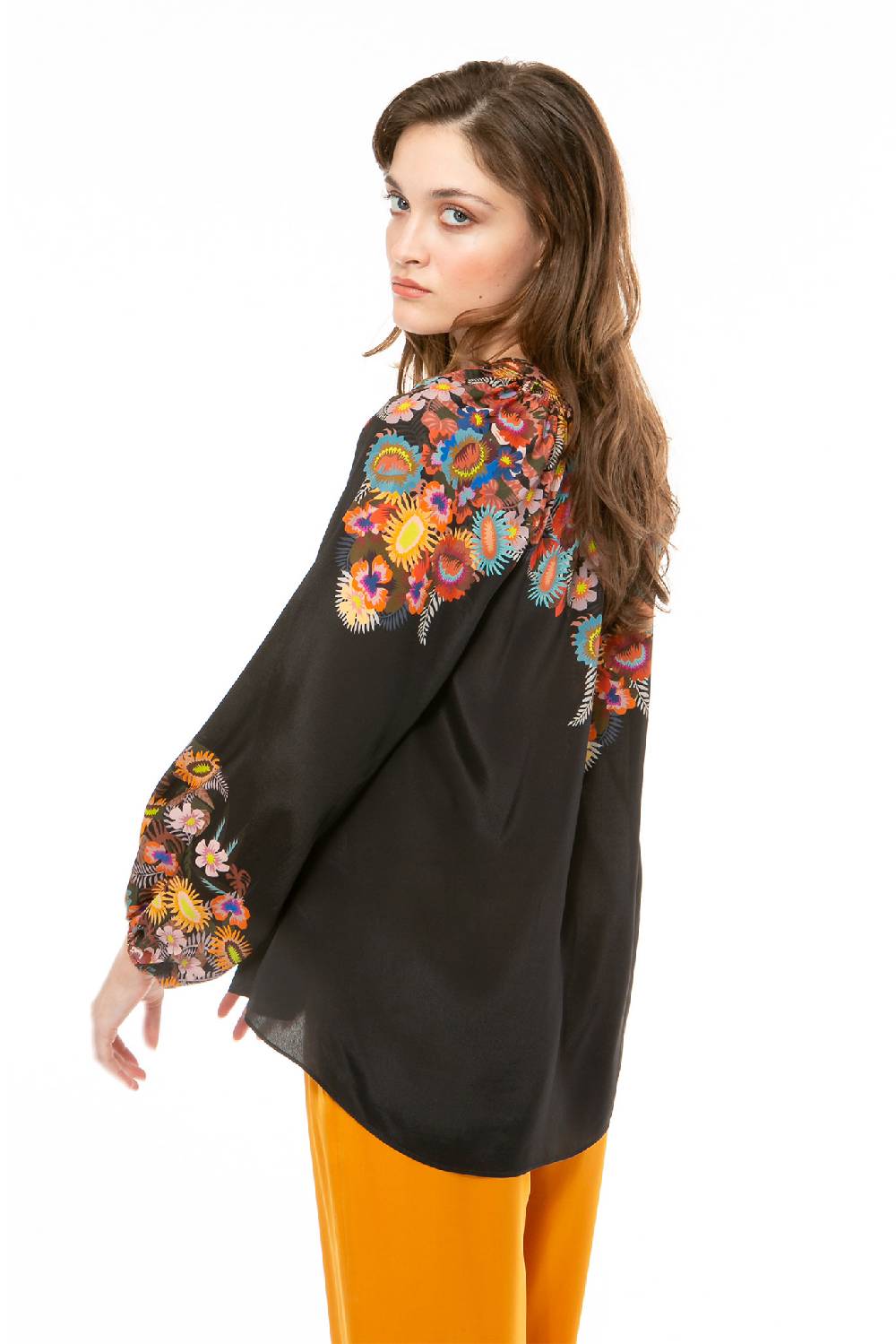 IVI GmbH FLOWER BALL Bluse schwarz Angebote