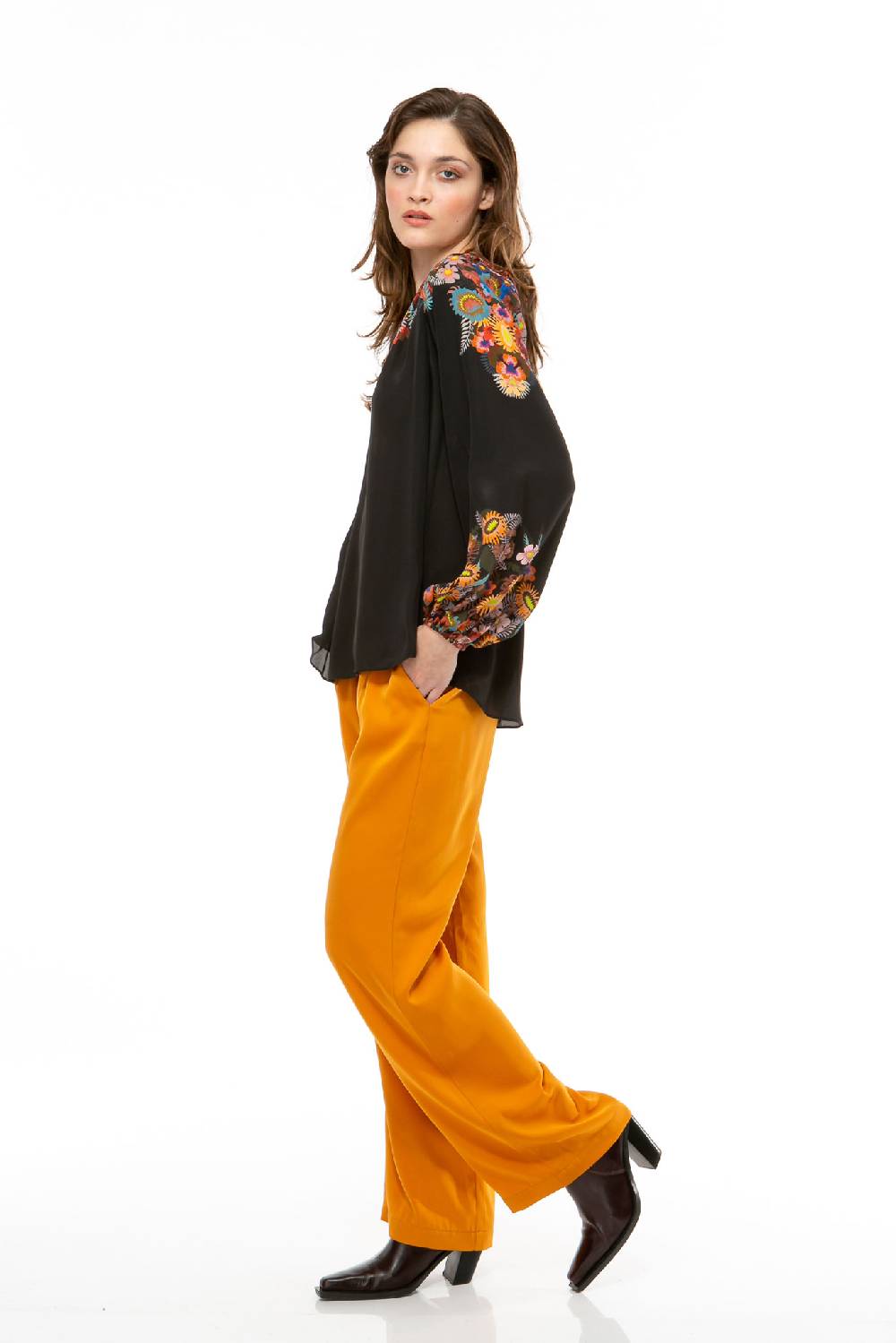IVI GmbH FLOWER BALL Bluse schwarz Angebote