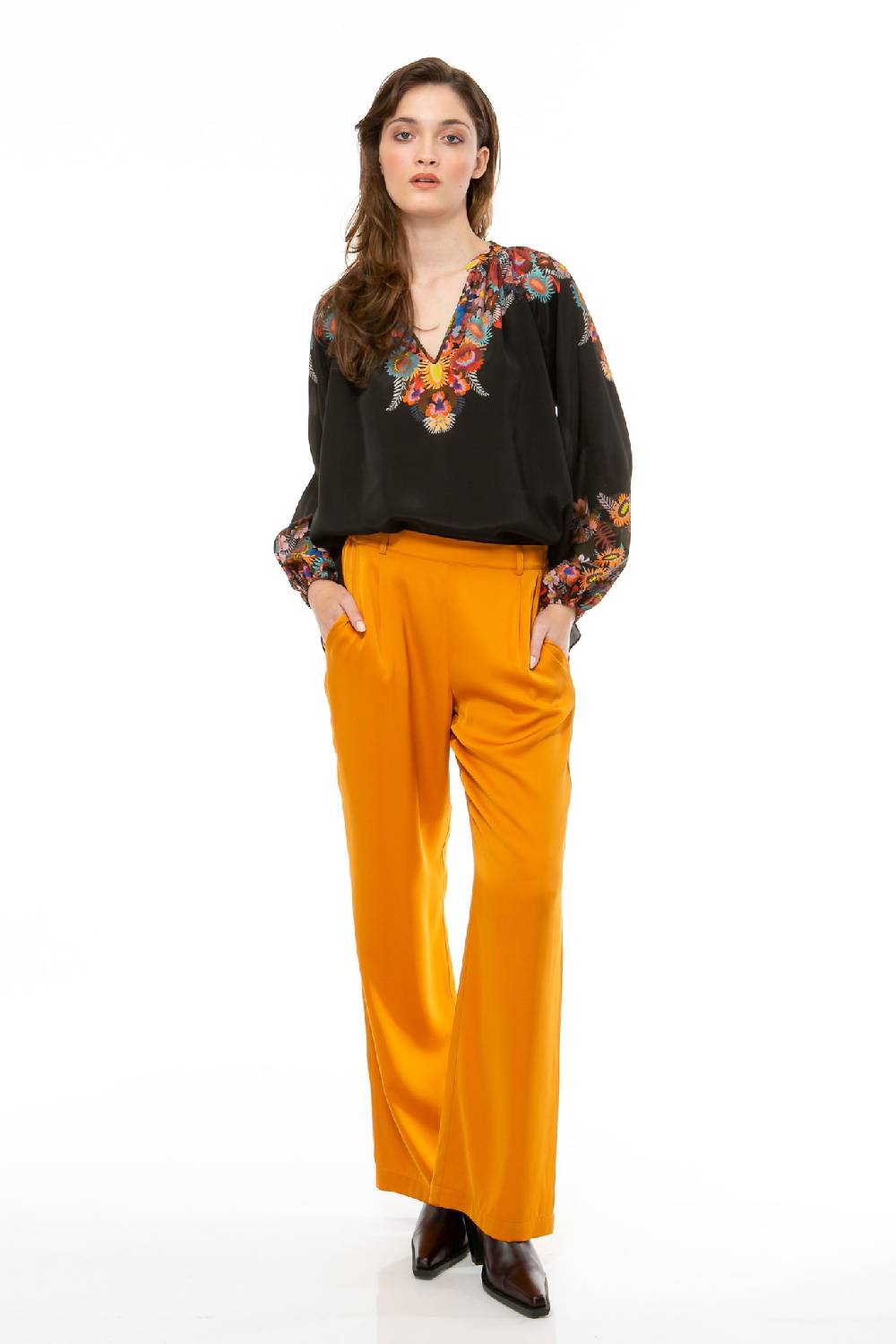 IVI GmbH FLOWER BALL Bluse schwarz Angebote