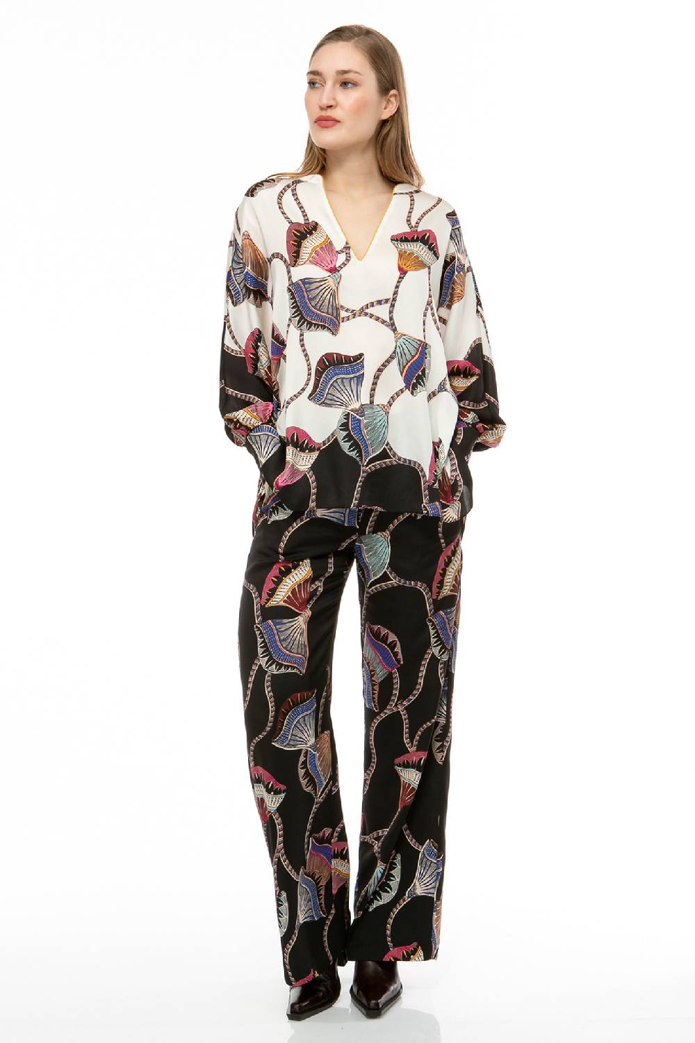 IVI GmbH LOTUS BLOSSOM Tunika weiß Günstig kaufen