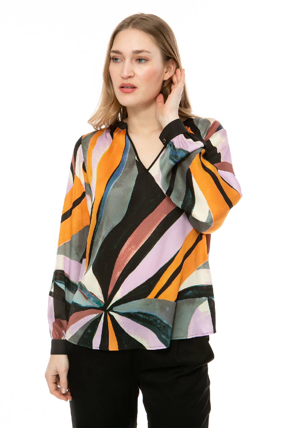 IVI GmbH TUCAN Bluse multicolor Flash Sale