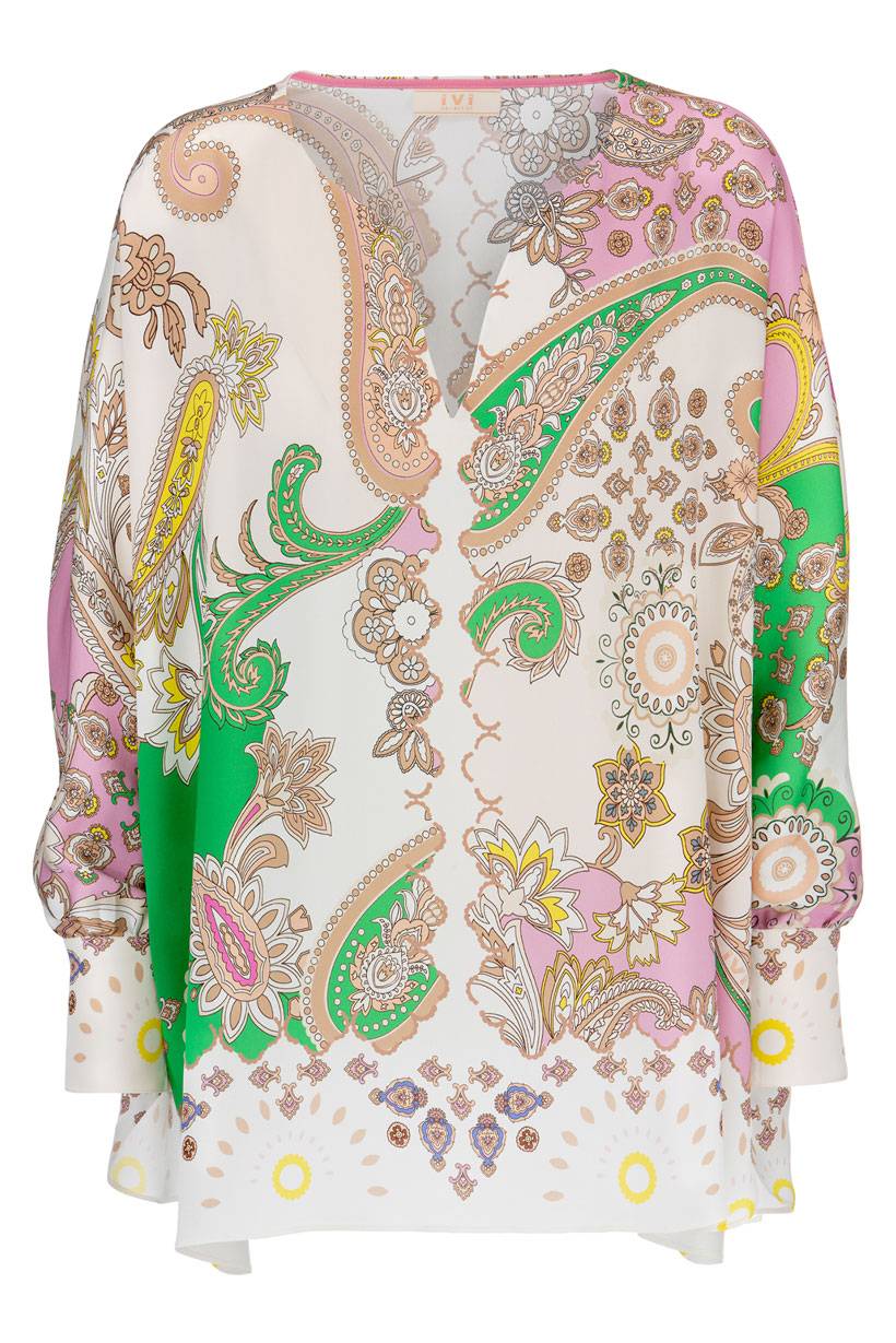 IVI GmbH PAISLEY Tunika multicolor Lagerräumung