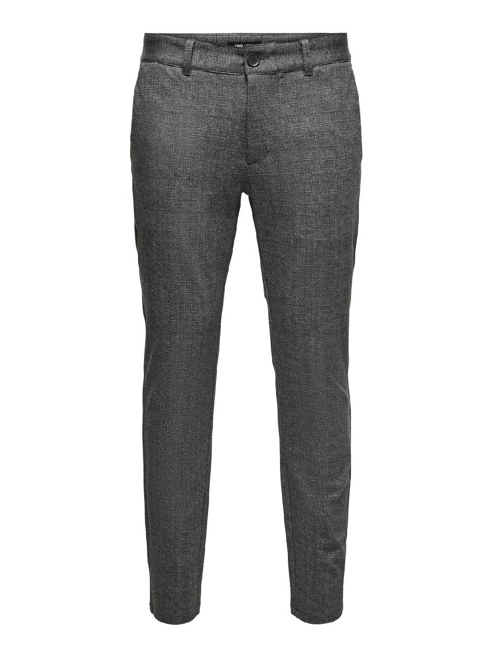 Only & Sons Onsmark Pant Check GW 1451 NOOS Phantom 22021451 Bis zu 50% Rabatt