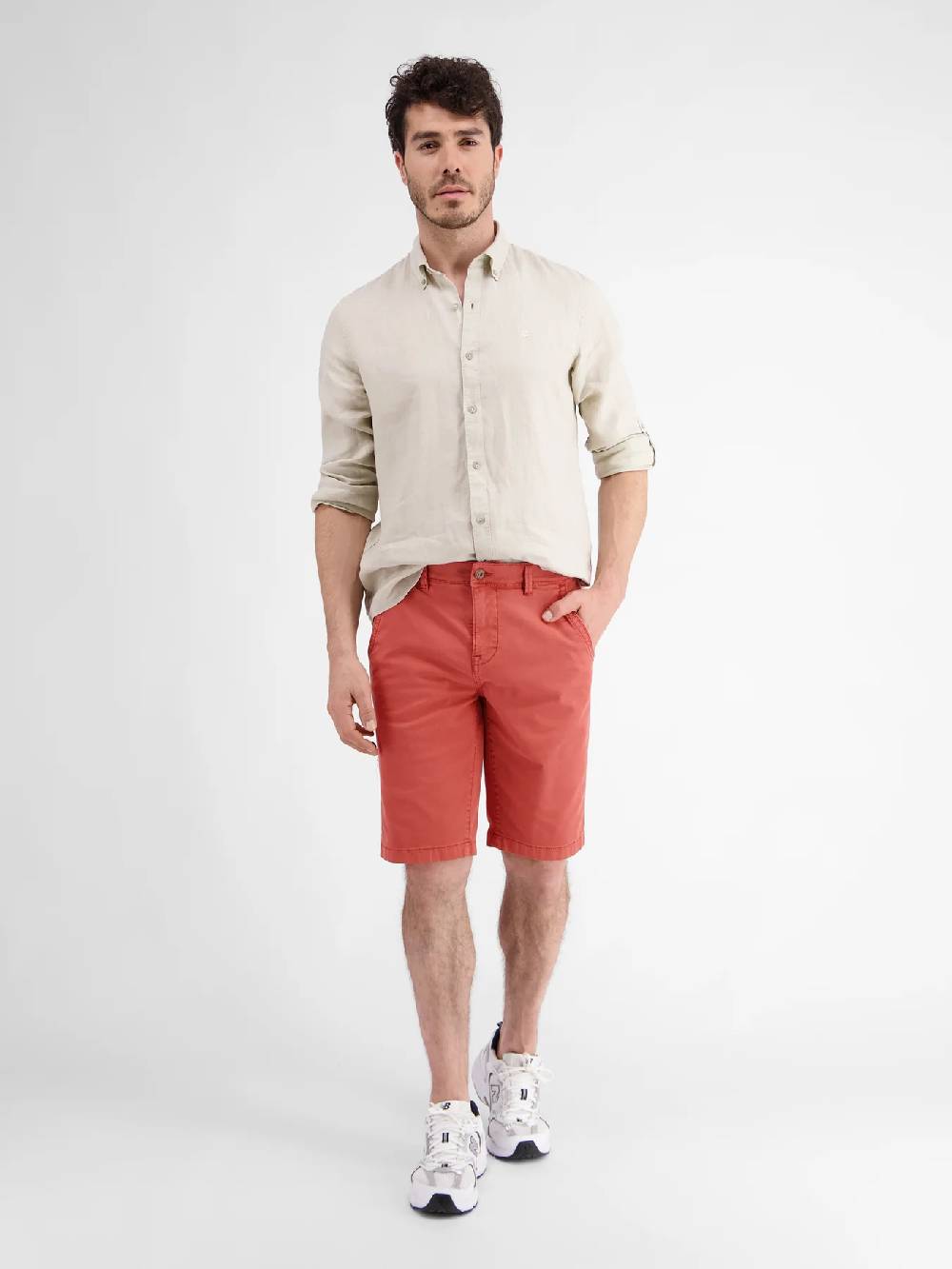 Lerros 2439213 STRETCHCHINO-BERMUDA (347 DEEP CORAL RED) Bis zu 60% Rabatt
