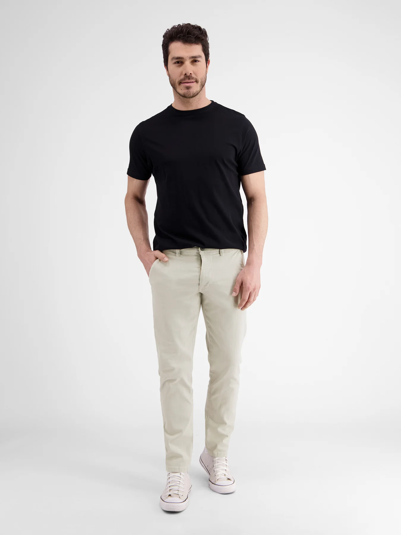 Lerros 2429114 CHINO IN HYPERFLEX STRETCHKWALITEIT (203 STONE) Nur für heute