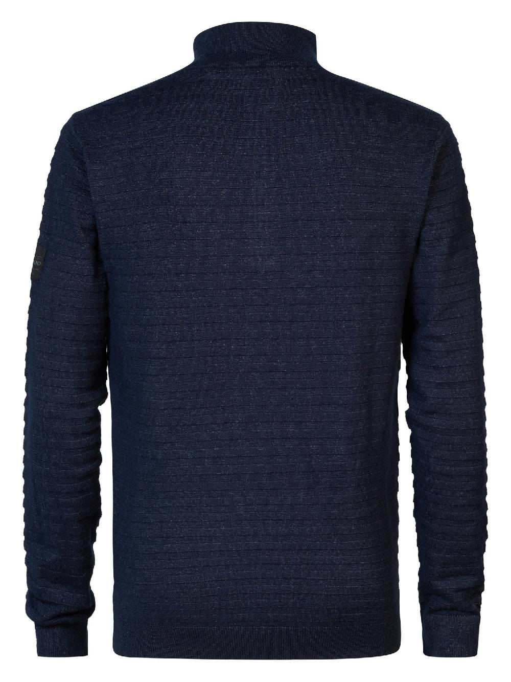 Petrol M-3040-KWC220 Men Knitwear Collar Basic (5120 Sky Captain) Fabrikverkauf