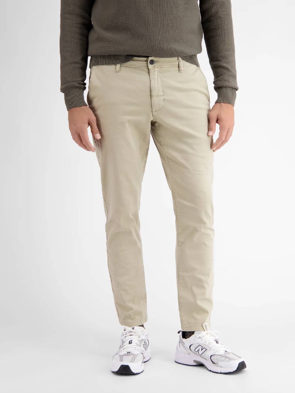 Lerros 2009166 CHINO MICROSTRUCTUUR SLIM FIT (707 SOFT STONE) Günstig kaufen
