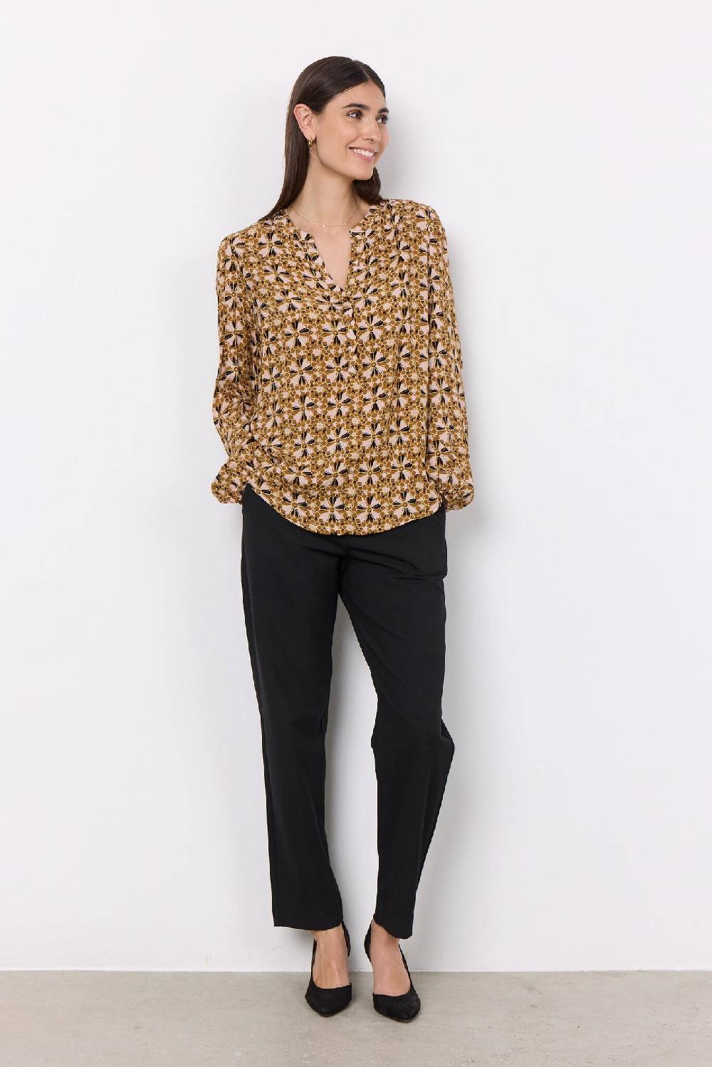 Soya Concept SC-FELICITY AOP 434 (3460C GOLDEN YELLOW COMBI) Letzte 3 Tage